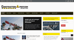 Desktop Screenshot of construction-post.com