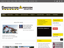 Tablet Screenshot of construction-post.com